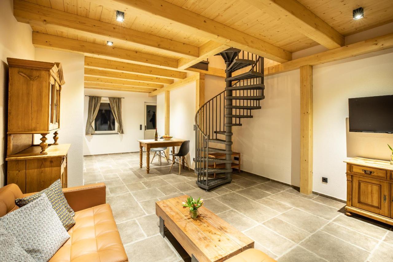 Alte Baeckerei Apartment Bescheid Ngoại thất bức ảnh