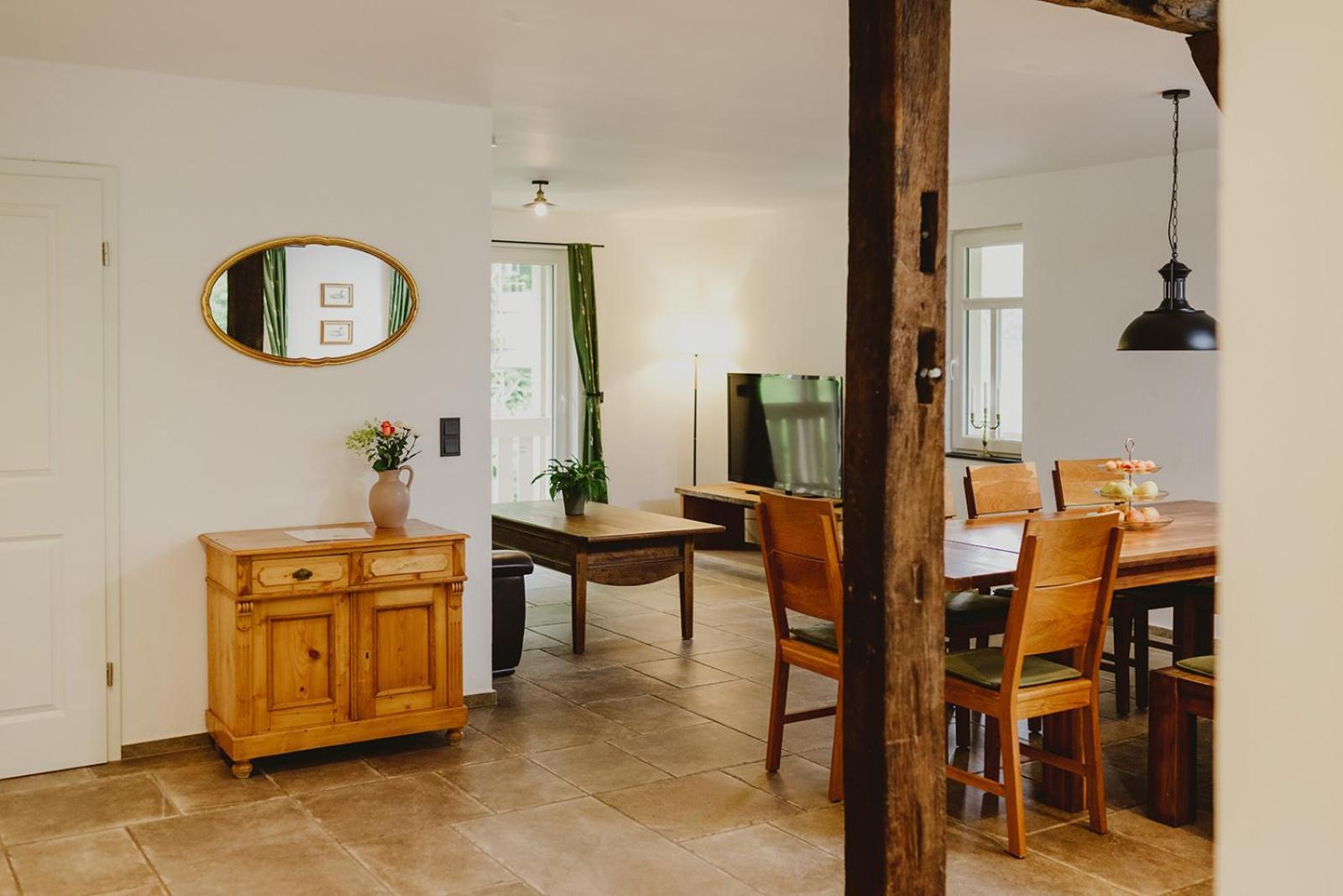 Alte Baeckerei Apartment Bescheid Ngoại thất bức ảnh